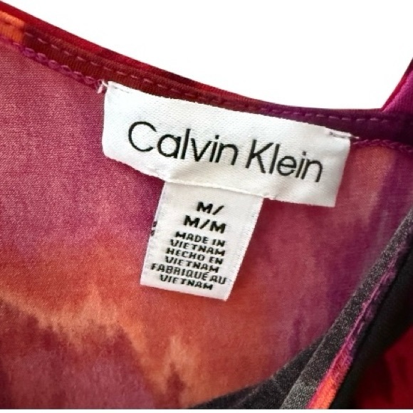 Calvin Klein Women’s Geometrical Colorful Blouse! Medium! - Picture 4 of 6